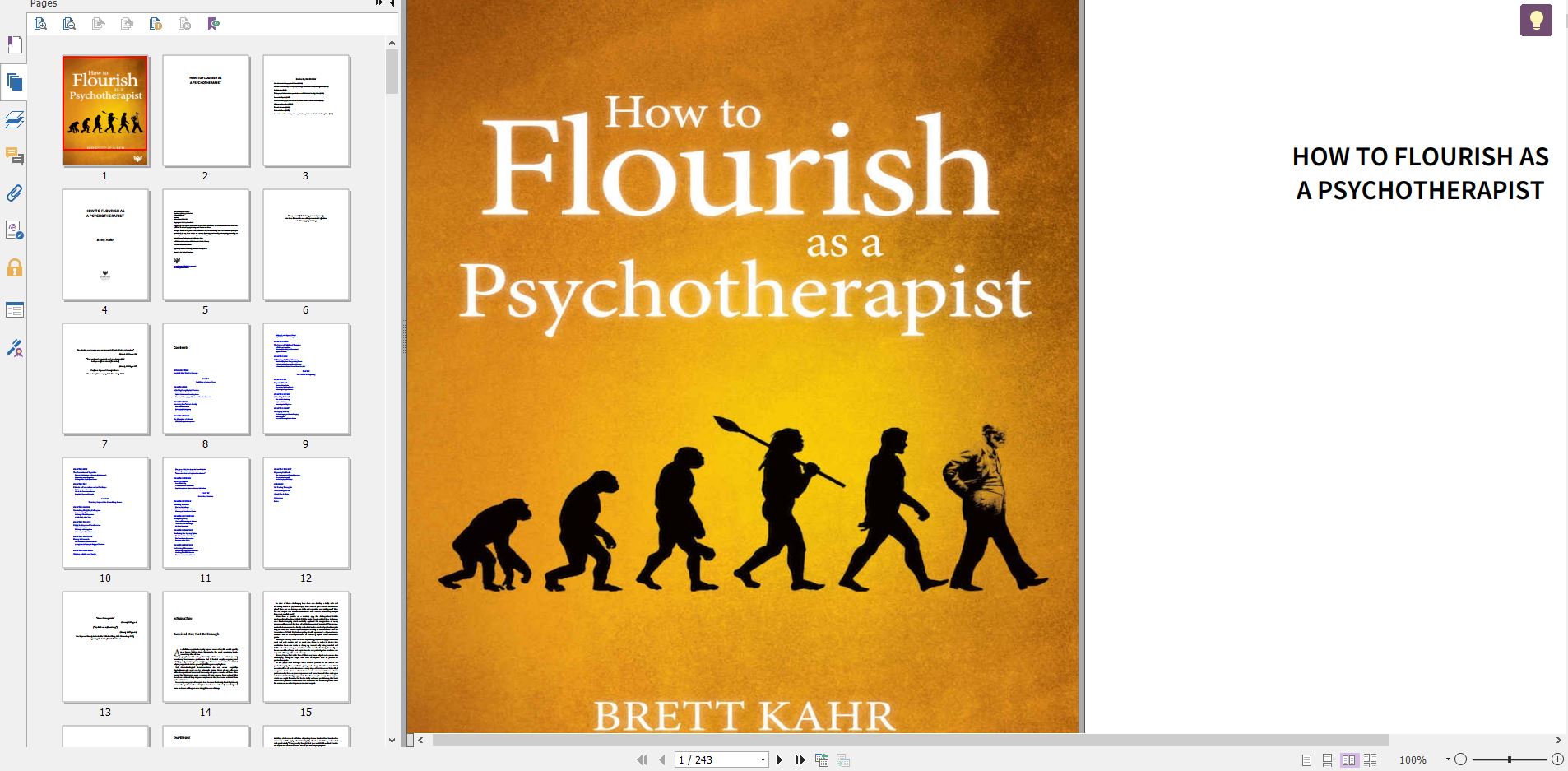 خرید کیندل امازون How to Flourish as a Psychotherapist دانلود ایبوک Brett Kahr در فرمت epub , azw و PDF ایبوک روانشناسی کتاب روان درمانی ایبوک روان شناسی بالینی خرید کتاب کیندل از Amazon دانلود کیندل خرید کتاب کیندل از آمازون گیگاپیپر